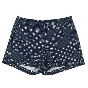 Spanx Sunshine Shorts Womens XL Navy Pull On Dots Stretch Boat Activewear